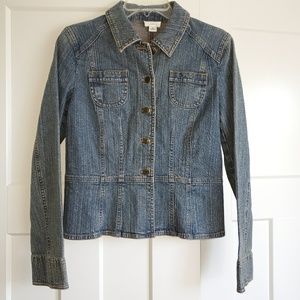 LOFT Jackets & Coats - Women's Ann Taylor Loft Jean Jacket Size 6 LOFT Jackets & Coats - Women's Ann Taylor Loft Jean Jacket Size 6